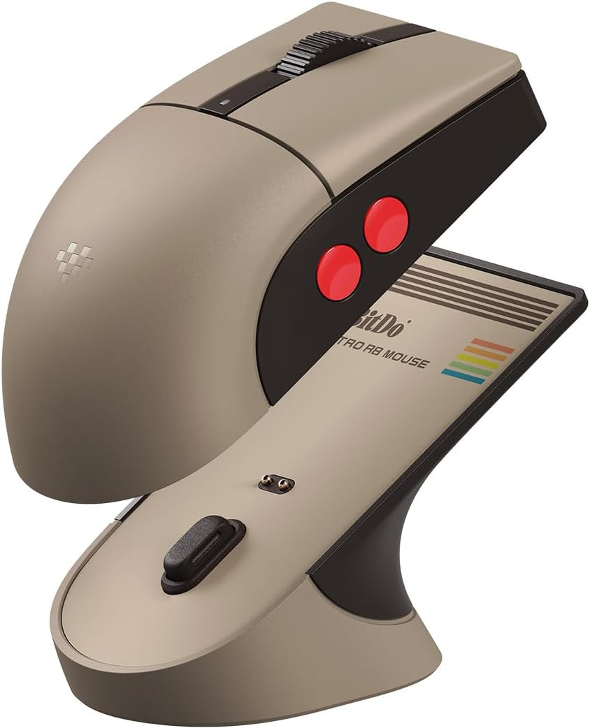 8BitDo Retro R8 Mouse – C64 Edition