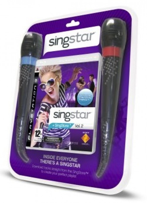 Singstar 2 + Microphones