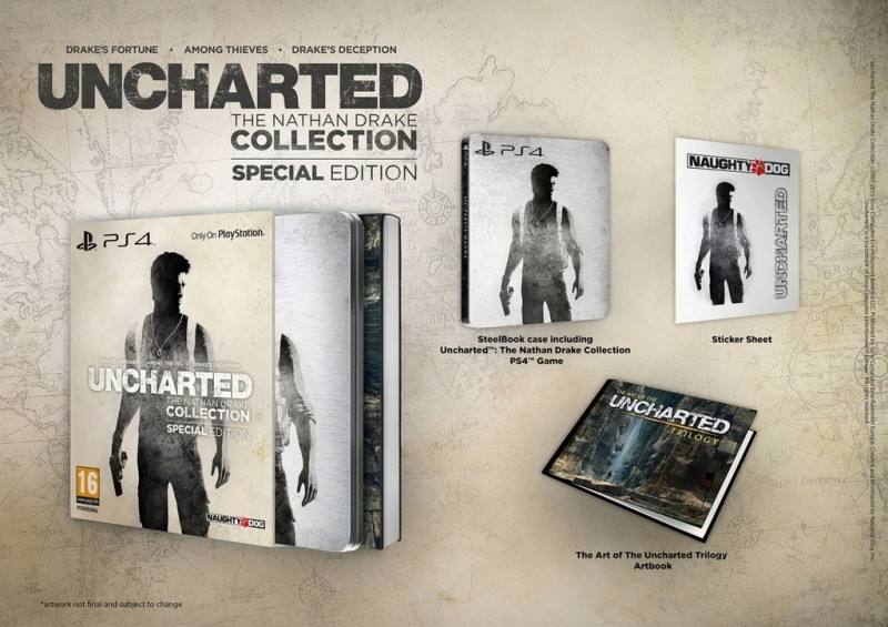 Uncharted the Nathan Drake Collection Special Edition