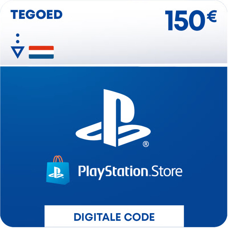 Playstation Store Voucher Card NL – 150 euro (digitaal)