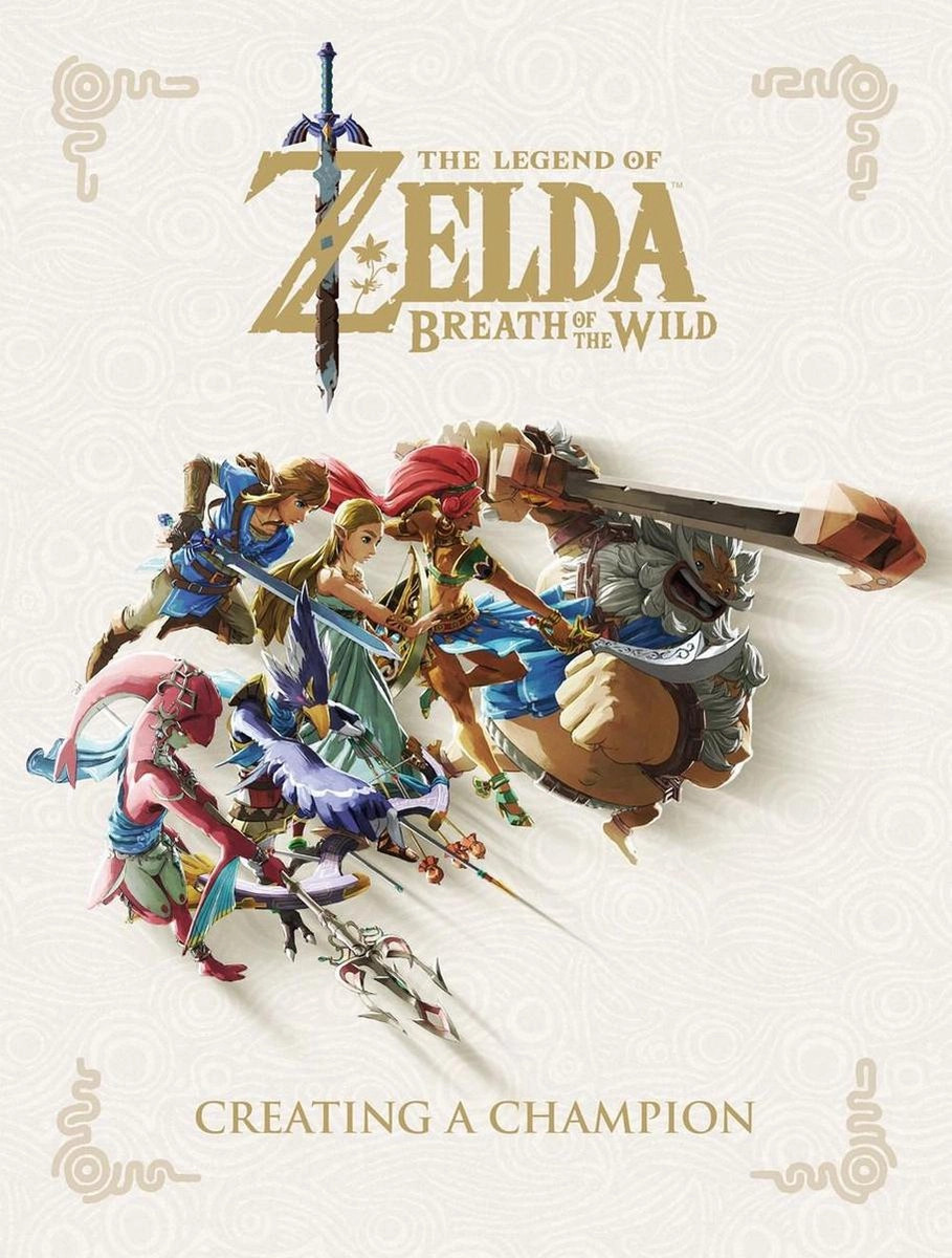 The Legend of Zelda: Breath of the Wild – Creating a Champion Hardcover Book