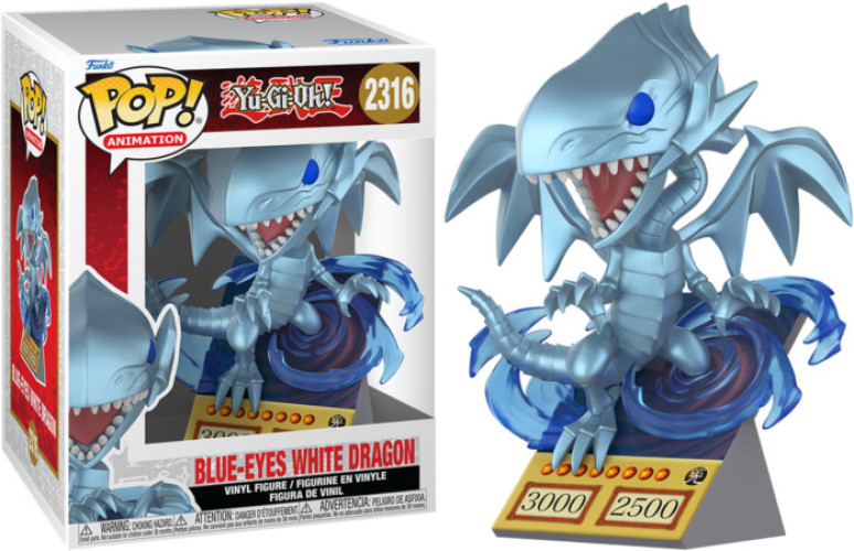 Yu-Gi-Oh! Premium Funko Pop Vinyl: Blue-Eyes White Dragon