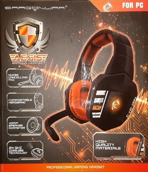 Dragon War Aegis Wireless Gaming Headset