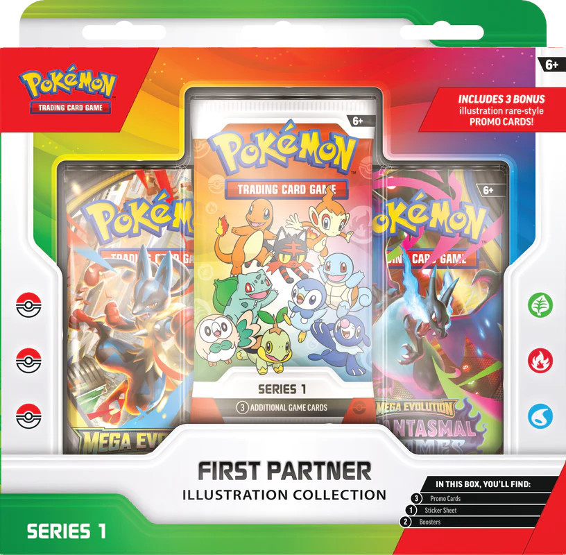 Pokemon TCG First Partner Illustration Collection – Series 1