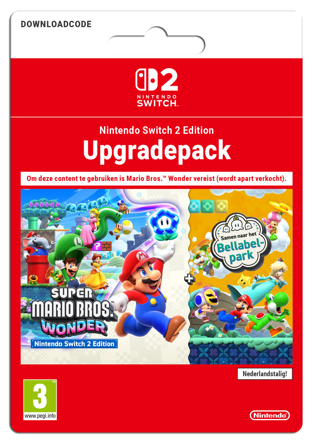 AOC Super Mario Bros. Wonder NS2 ED Meetup at Bellabel Park Upgrade Pack DLC (extra content)