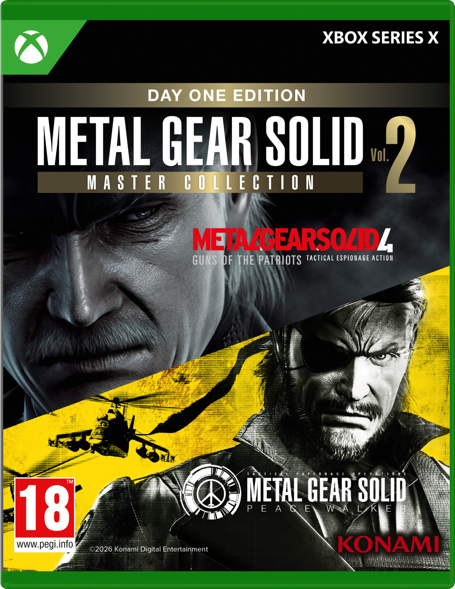 Metal Gear Solid: Master Collection Volume 2 – Day One Edition