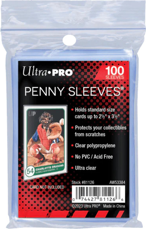 Ultra Pro – Card Penny Sleeves Transparant (100 stuks)