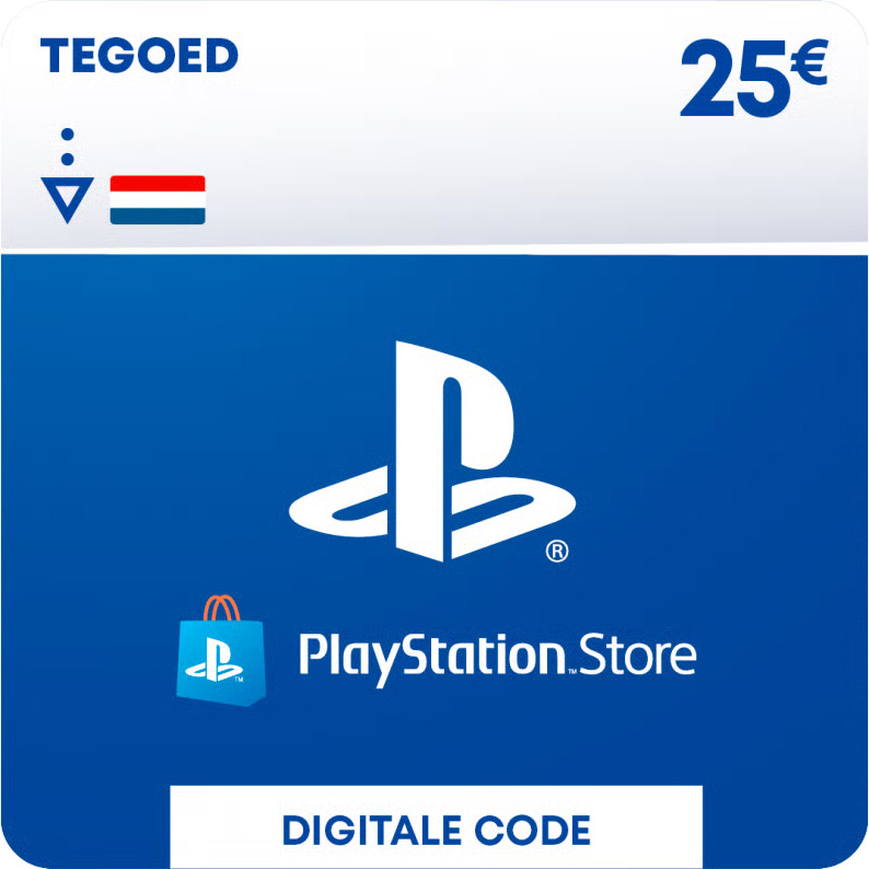 Playstation Store Voucher Card NL – 25 euro (digitaal)