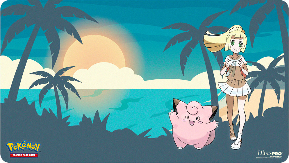 Pokemon TCG Lily & Clefairy Playmat