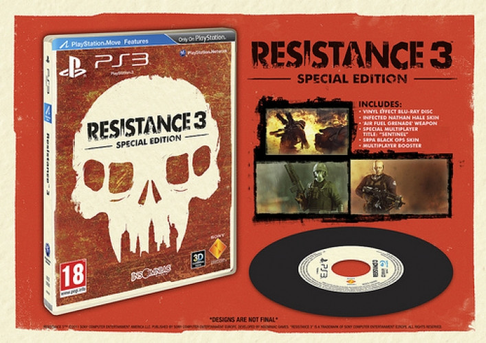 Resistance 3 Special Edition (steelbook edition)