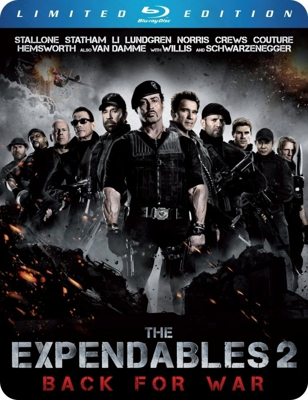 The Expendables 2 (steelbook edition)