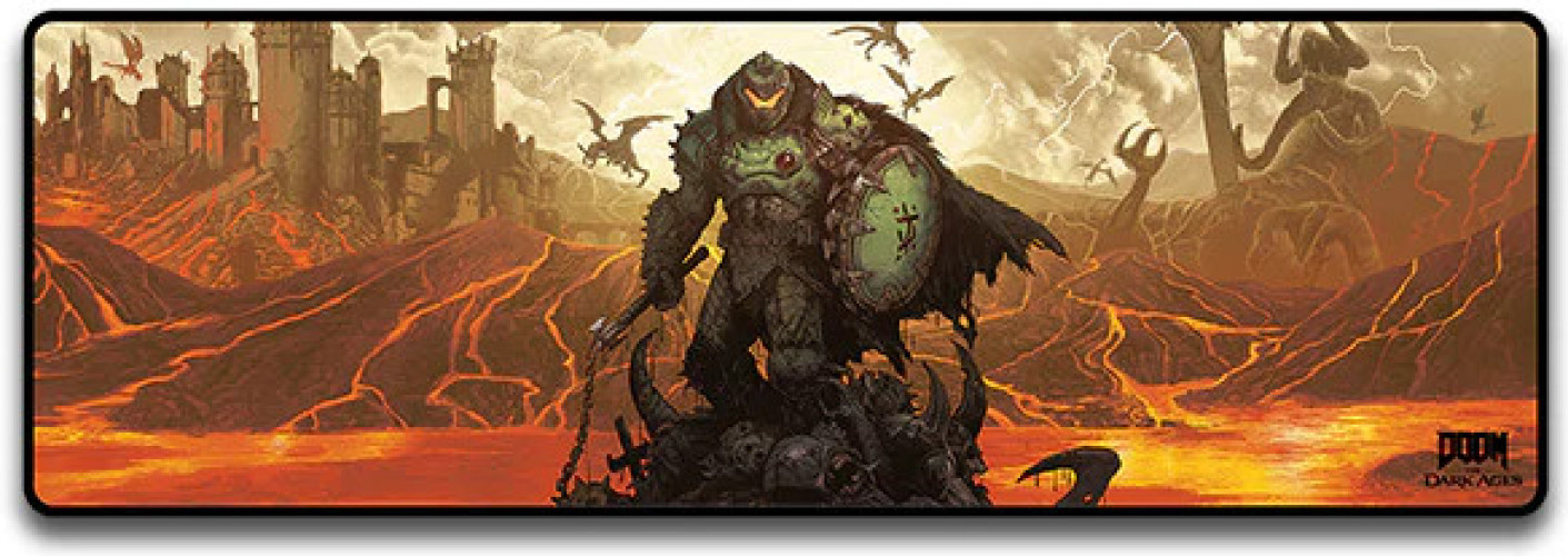 Doom The Dark Ages Muismat – Slayers Triumph